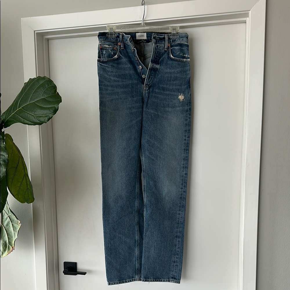 Citizens of humanity Eva Distressed Blue Jeans, size 23